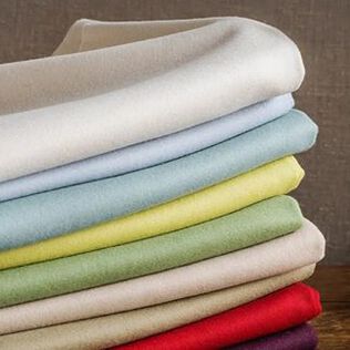 Pendleton Solid Fabrics Shown Folded and Stacked