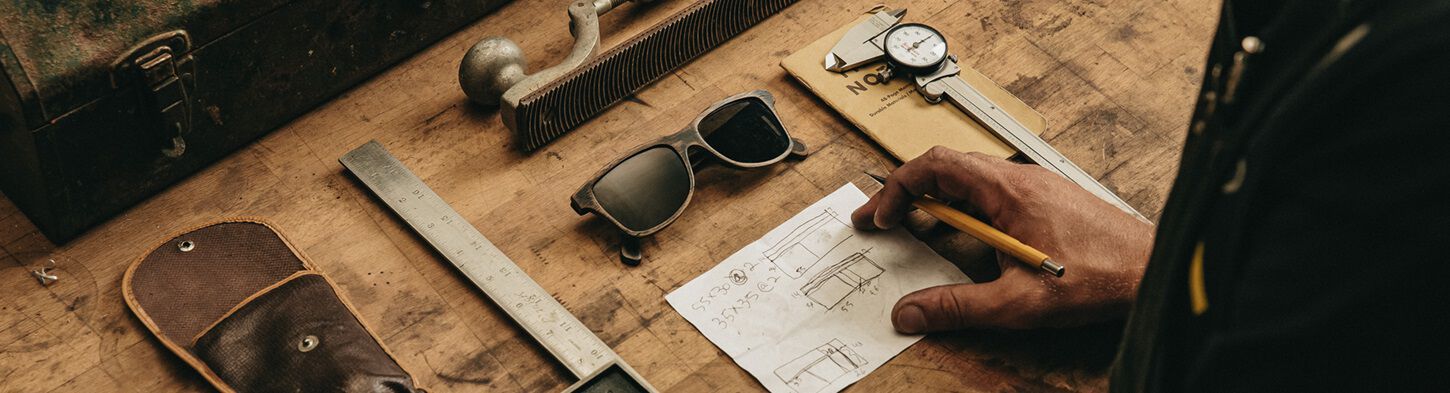 Shwood Glasses Being Designed