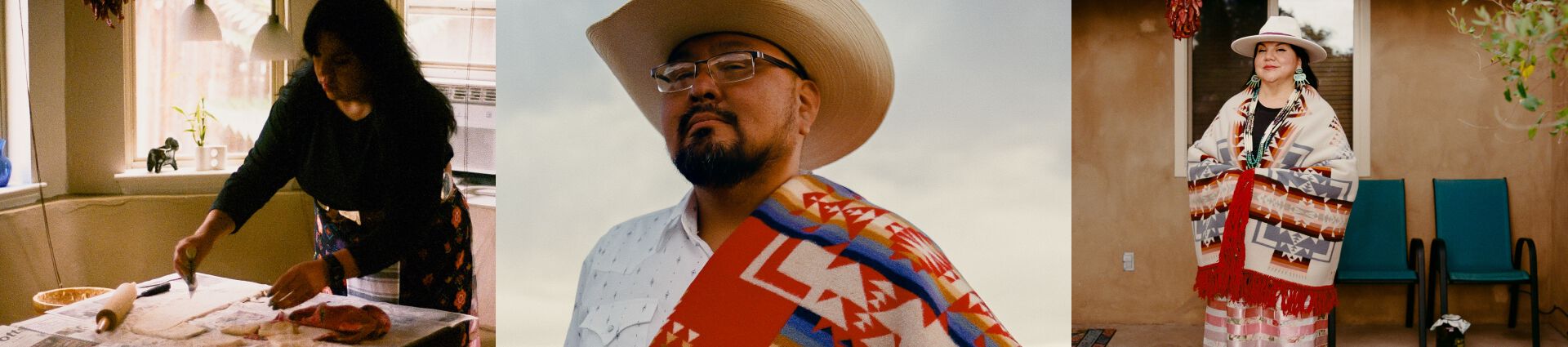 Image of Native American residents from New Mexico