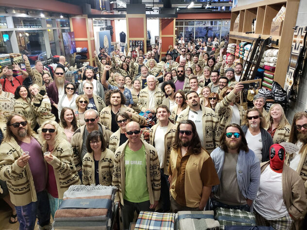 Dude Day Celebrated at the Downtown Portland Pendleton Store