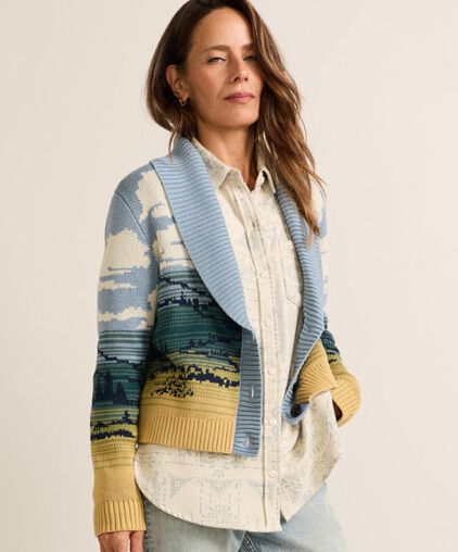 Pendleton Womens Big Sky Cardigan