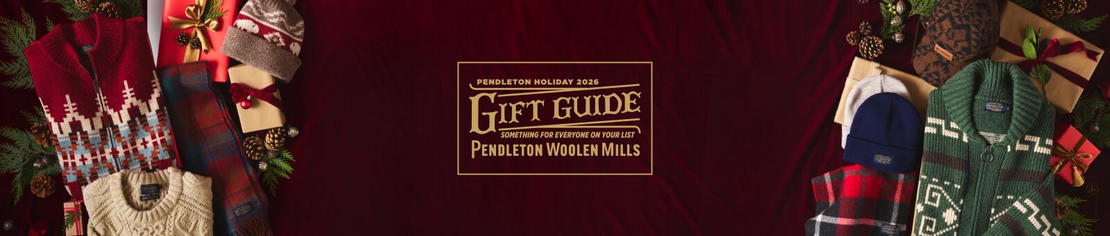 Pendleton Gift Guide For the Holidays