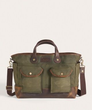 Pendleton Green Canvas Tote Bag