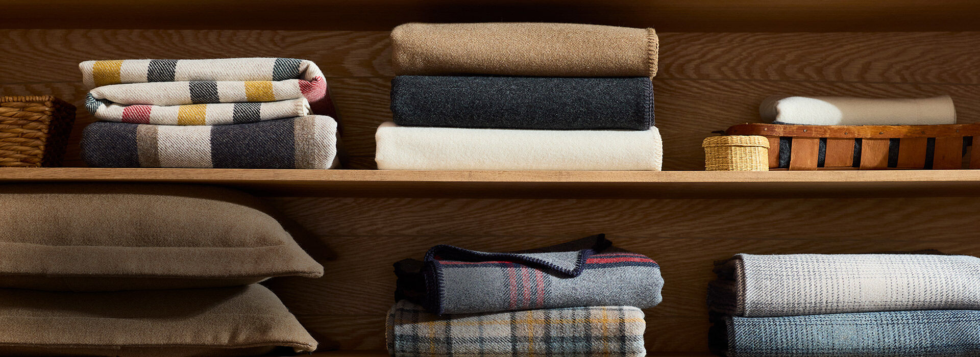 Stacks of Pendleton Blankets - 25% off 
