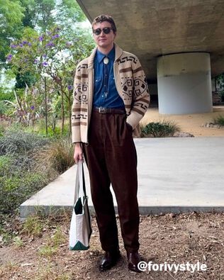 Mens Westerley Dude Cardigan @forivystyle