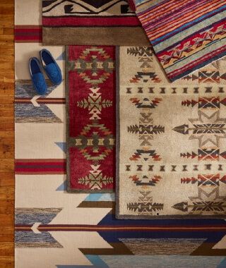 Colorful Pendleton Rugs