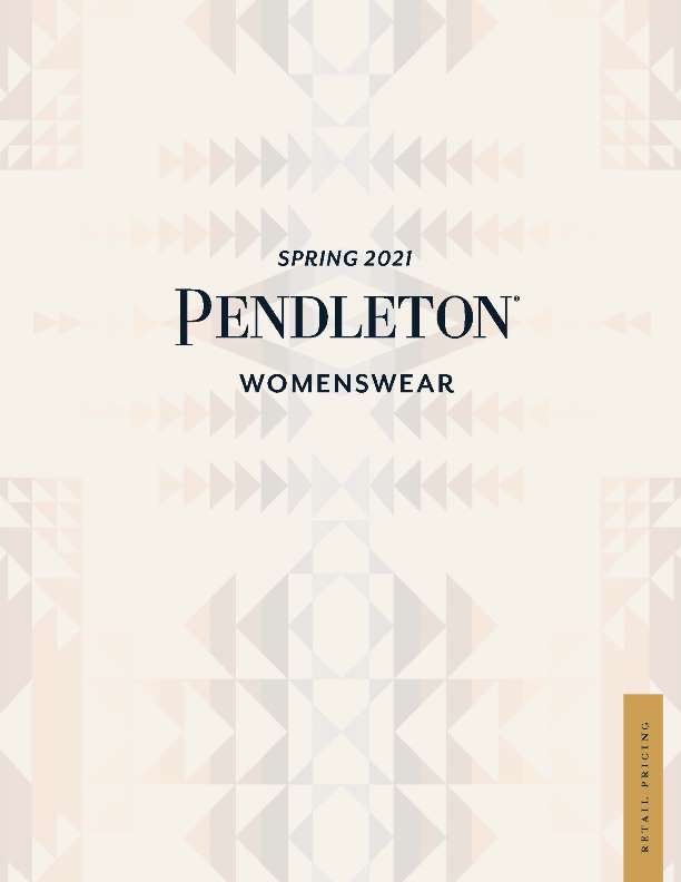 Pendleton Women's Spring 2021 Linebook